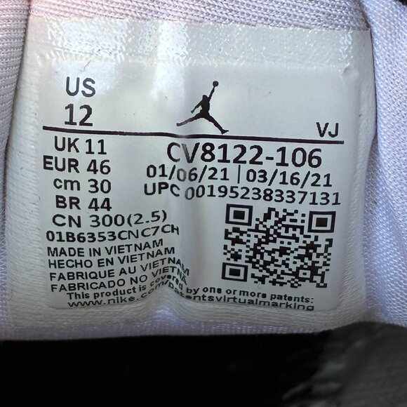 Nike Air Jordan MA2 Light Smoke Grey University 12 Sneakers Shoes Gym Basketball main image 4